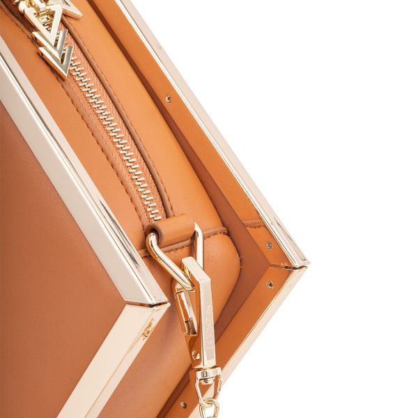 Сумка для секс-іграшок LOCKINK Mysterious Square Kink Bag, коричнева, набір для бондажу в комплекті SX0842 фото