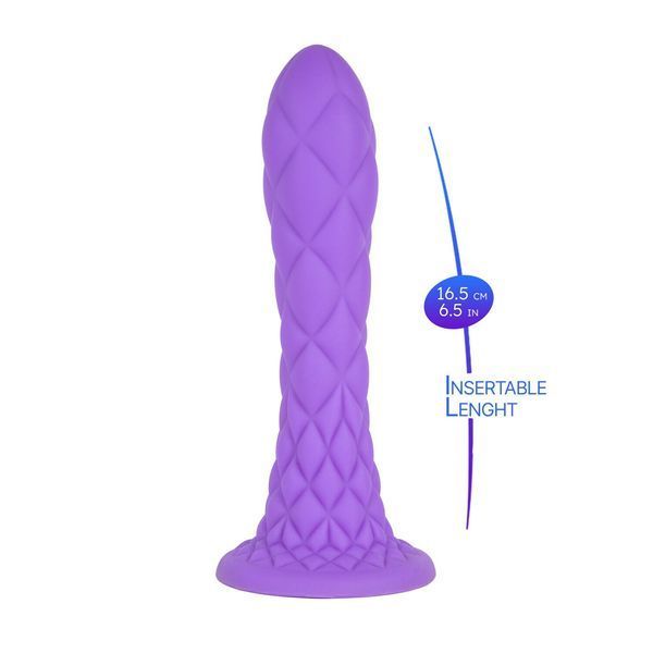 Фалоімітатор SilexD Fantasy Liquid Silicone Dreamy 7in Purple SX3433 фото