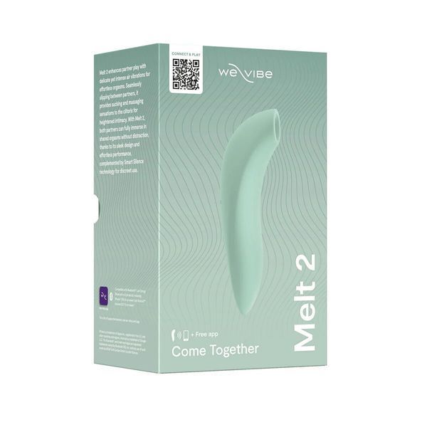 Вакуумний смарт-стимулятор для пар We-Vibe Melt 2 Sage SX3856 фото