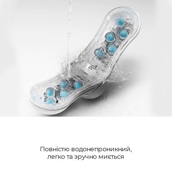 Мастурбатор Tenga Flip Orb &mdash; Orange Crash, з можливістю зміни тиску та стимулювальними кульками всер SO3049 фото