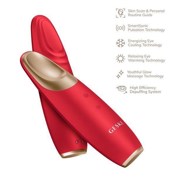 Енерджайзер для очей GESKE Warm & Cool Eye Energizer 6в1 red HB0635 фото