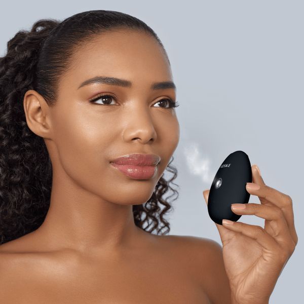 Електронний освіжувач для зволоження обличчя GESKE Facial Hydration Refresher 4в1 black HB0168 фото