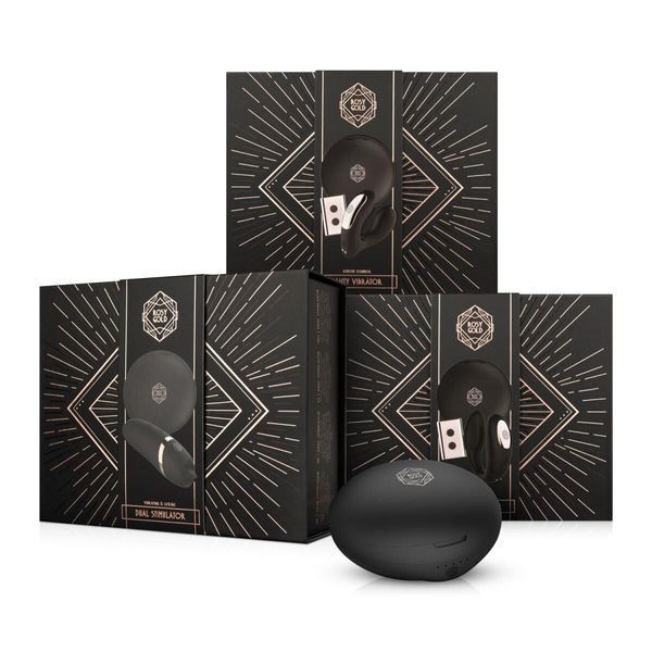 Мінівібратор з язичком Rosy Gold - Vibrating & Licking Dual Stimulator SX3920 фото
