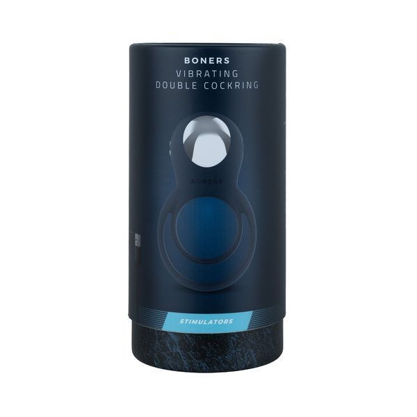 Ерекційне кільце Boners Vibrating Double Cock Ring SX3906 фото