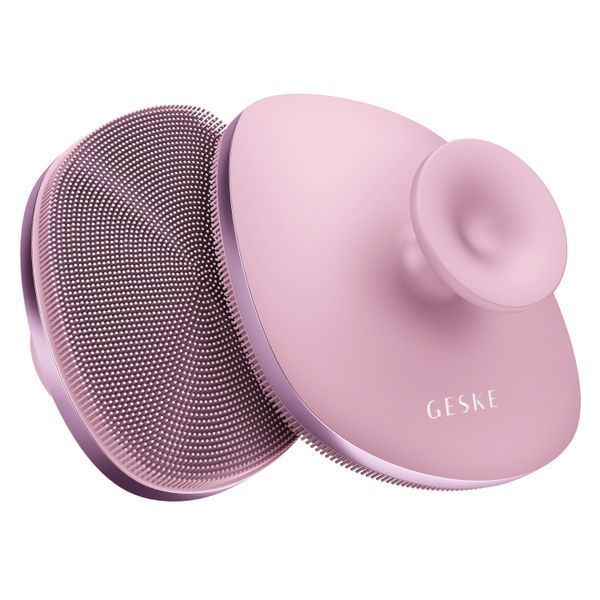 Щітка для тіла GESKE Body Brush metal 4в1 pink HB0346 фото