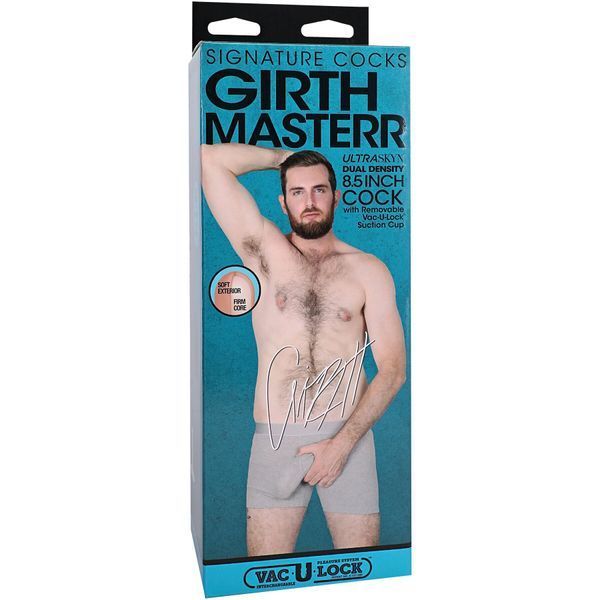 Фалоімітатор Doc Johnson Signature Cocks Girthmasterr 8.5 inch UltraSkyn (м'ята упаковка!!!) SX2536-R фото