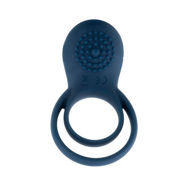 Ерекційне кільце Boners Vibrating Double Cock Ring SX3906 фото
