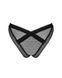 Мереживні трусики із заниженою талією Obsessive Estiqua panties XS/S, black SO7705 фото 6