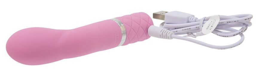 Розкішний вібратор Pillow Talk - Racy Pink з кристалом Swarovski для точки G, подарункове паковання SO2719 фото
