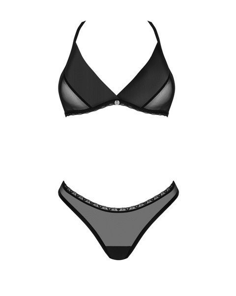 Комплект Obsessive Latinesa 2-pcs set XL/2XL, бюстгальтер та трусики SO9782 фото