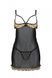 Еротичний пеньюар Passion MARINA CHEMISE, S/M, beige SO9721 фото 3