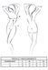 Боді Passion VELMORE BODY black L SX2978 фото 9