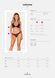 Комплект Obsessive Latinesa 2-pcs set XL/2XL, бюстгальтер та трусики SO9782 фото 5