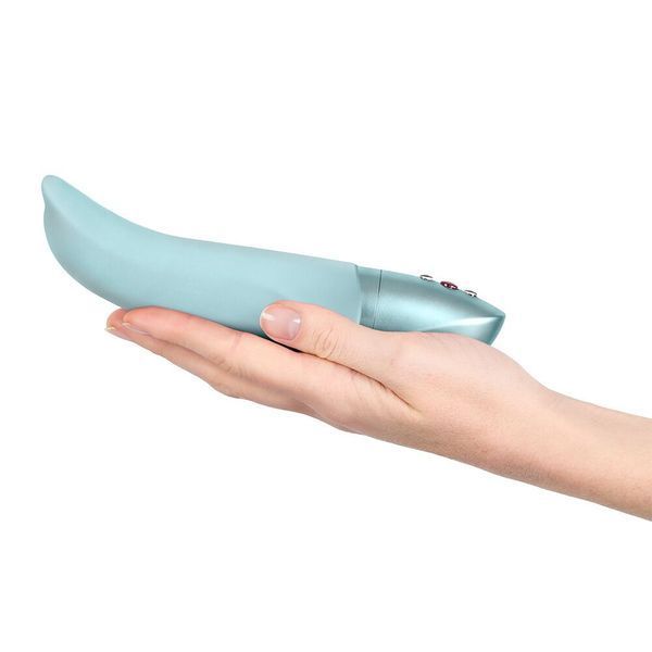 Вібратор для точки G Fun Factory Diva Dolphin Ice Blue, 10 режимів роботи, на батарейках SX3296 фото