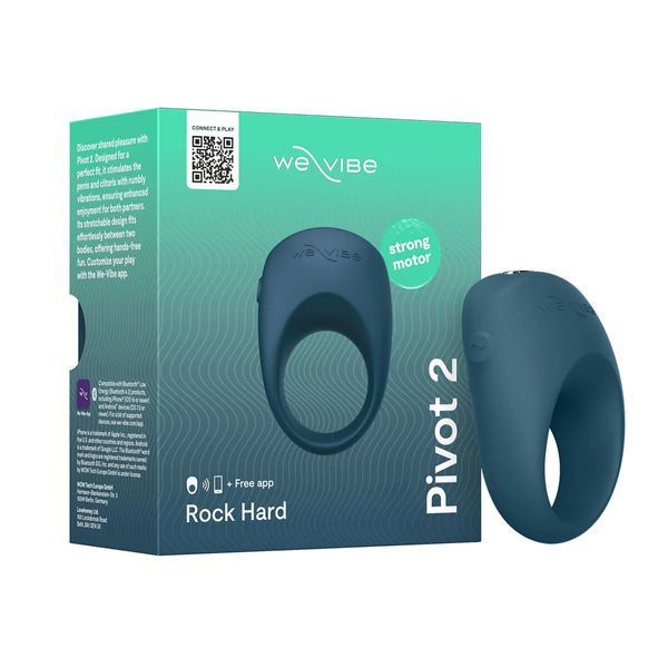 Ерекційне смарт-віброкільце We-Vibe Pivot 2 Slate SX3859 фото