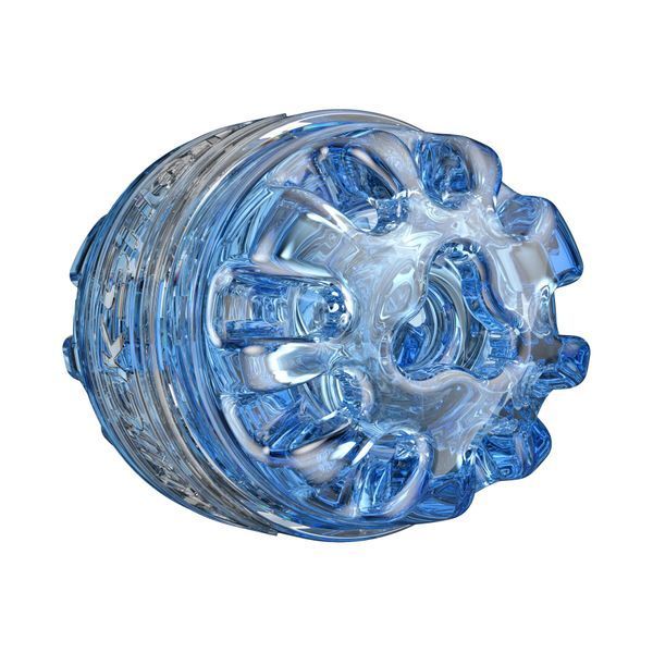Мастурбатор Fleshlight Quickshot Turbo Blue Ice, компактний, наскрізний, підійде для пар та мінету SX0678 фото