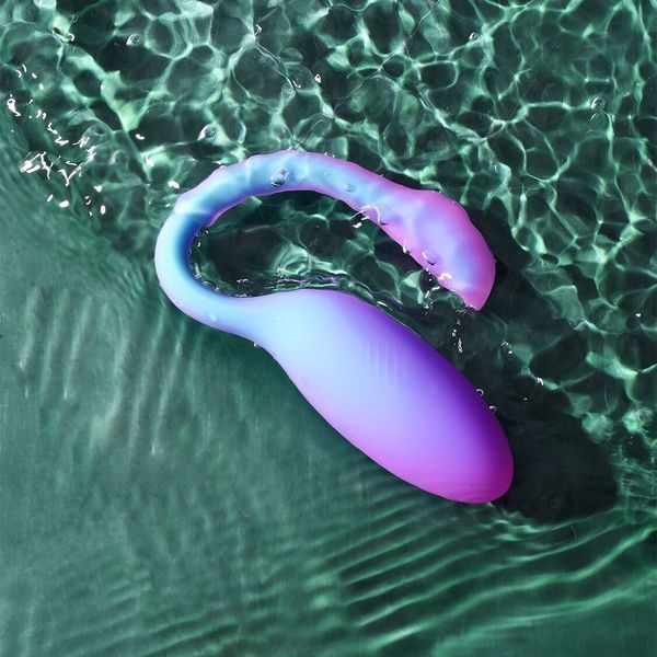 Смарт-віброяйце Magic Motion Flamingo Max Blue 2 в 1: віброяйце та тренажер Кегеля, 10 режимів SX3227 фото