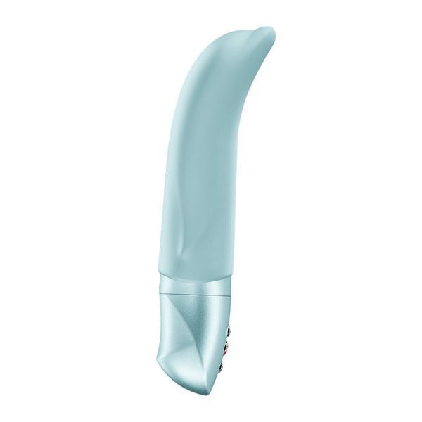 Вібратор для точки G Fun Factory Diva Dolphin Ice Blue, 10 режимів роботи, на батарейках SX3296 фото
