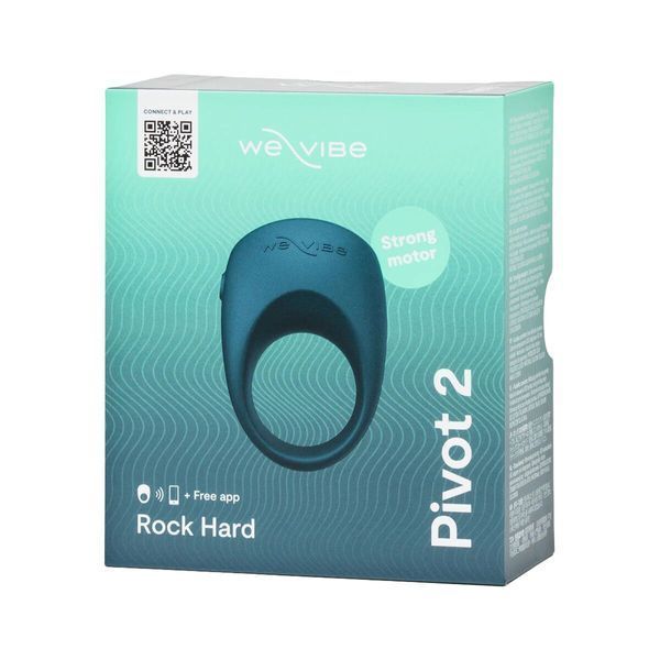 Ерекційне смарт-віброкільце We-Vibe Pivot 2 Slate SX3859 фото