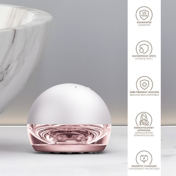 Масажер для підтяжки шкіри обличчя GESKE Anti-aging Skin Tightener 6в1 starlight HB0425 фото