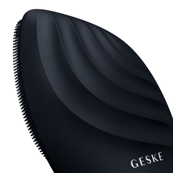 Електронна ультразвукова щітка для обличчя GESKE Sonic Facial Brush 5в1 black HB0069 фото