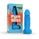 Свічка у вигляді члена Pure Bliss BIG Blue 18 см SX1699 фото 5