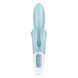 Вібратор-кролик Satisfyer Touch Me Blue, подвійний відросток, 3 потужні мотори SO7777 фото 6