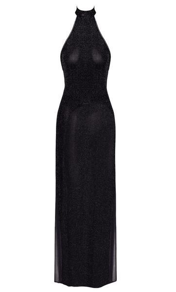 Сукня Noir Handmade F372 Onyx Twin-slit Long dress M SX4110 фото