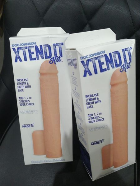 Насадка на член Doc Johnson Xtend It Kit White (м'ята упаковка!!!) SO1557-R фото
