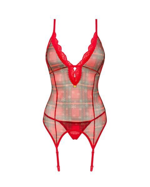 Корсет Obsessive Jollymore corset XL/2XL SX1151 фото