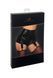 Шортики Noir Handmade F325 Glam, L, black, вініл, висока талія, кріплення для панчіх, з доступом SX0383 фото 8