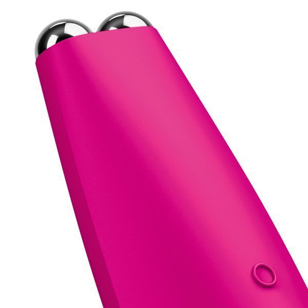 Мікрострумова ручка для підтяжки шкіри обличчя GESKE MicroCurrent Face-Lift Pen 6в1 magenta HB0120 фото
