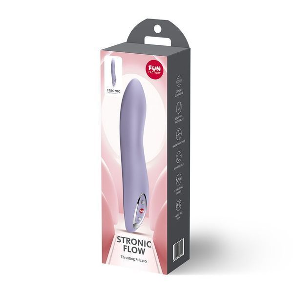 Пульсатор Fun Factory Stronic Flow Light Violet, 8 режимів роботи, перезаряджуваний SX3297 фото
