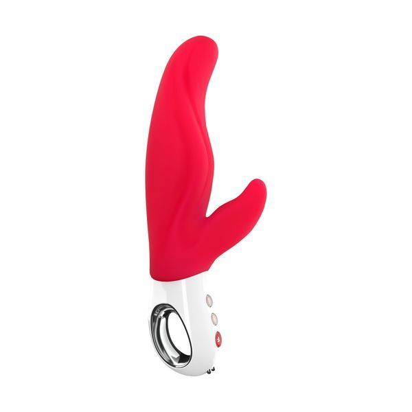 Вібратор-кролик для точки А Fun Factory LADY BI india red, 2 мотори, 12 режимів SX0942 фото