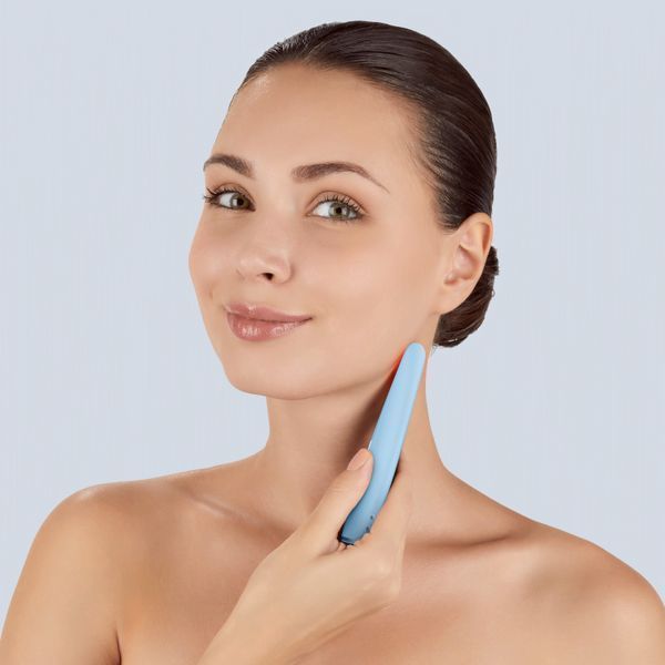 Пристрій для зміцнення і тонізації шкіри обличчя GESKE Skin Firming Wand 7в1 aquamarine HB0426 фото