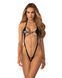 Боді Obsessive Anyya Black teddy S/M/L SX5051 фото 1