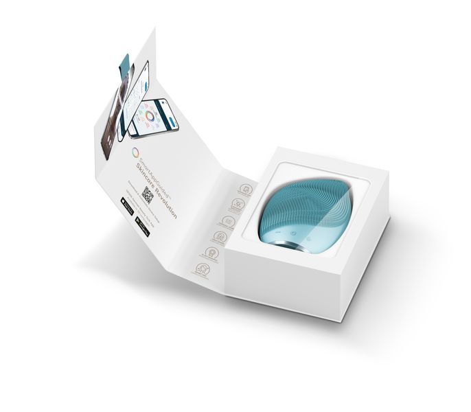Електронна ультразвукова щітка для обличчя GESKE Sonic Facial Brush 5в1 turtoise HB0070 фото