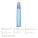 Пристрій для зміцнення і тонізації шкіри обличчя GESKE Skin Firming Wand 7в1 aquamarine HB0426 фото 2