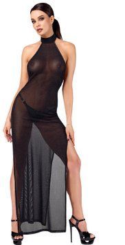 Сукня Noir Handmade F372 Onyx Twin-slit Long dress XL SX4112 фото