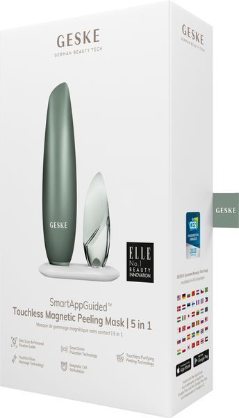 Безконтактна магнітна пілінг-маска GESKE Touchless Magnetic Peeling Mask 5в1 green HB0557 фото
