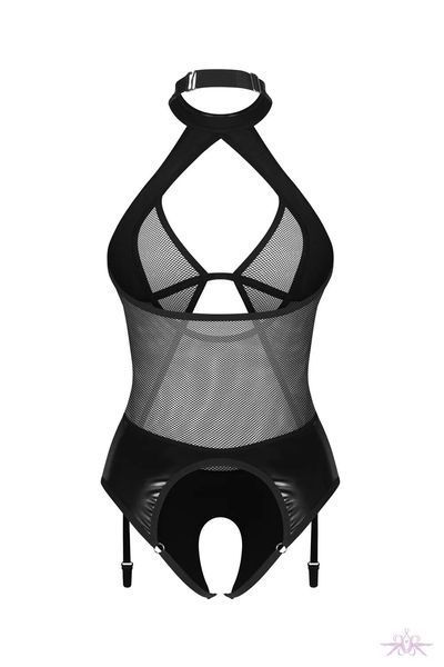Боді Obsessive Dominna crotchless teddy S/M SX3561 фото
