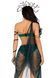 Еротичний костюм Медузи Горгони Leg Avenue Medusa Costume XS, топ, спідниця, нарукавники, прикраси SO9211 фото 2