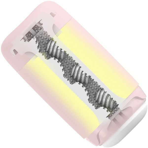 Мастурбатор TENGA PUFFY Strawberry Pink, ультрам&rsquo;який матеріал, багаторазовий, наскрізний SX1329 фото
