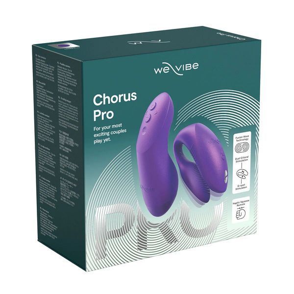 Смарт-вібратор для пар We-Vibe Chorus Pro Cosmic Purple SX3861 фото