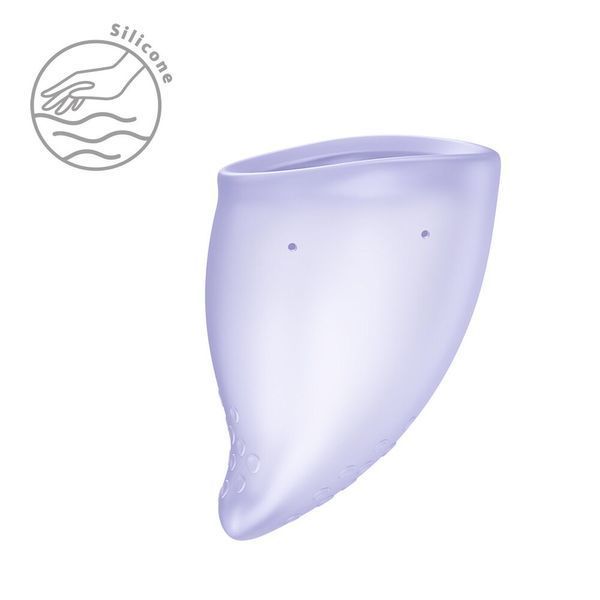Менструальна чаша Fun Factory FUN CUP SIZE A Purple, багаторазова, діаметр 4 см, об&rsquo;єм 20 мл SX3682 фото