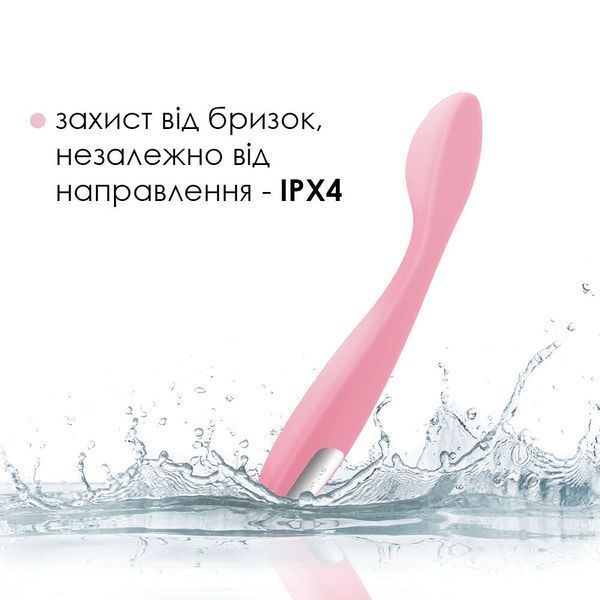 Стимулятор клітора та точки G Svakom Keri Pale Pink SO4832 фото