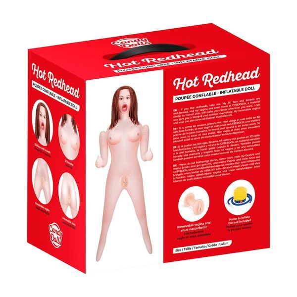 Надувна лялька Candy Dolls Hot Redhead SX2159 фото