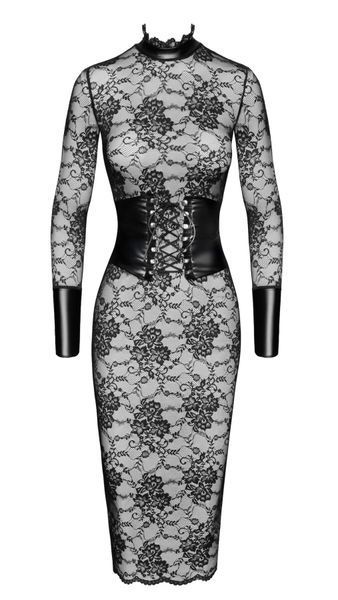 Сукня Noir Handmade F375 Noirelle Lace Corset Midi dress XS SX4113 фото