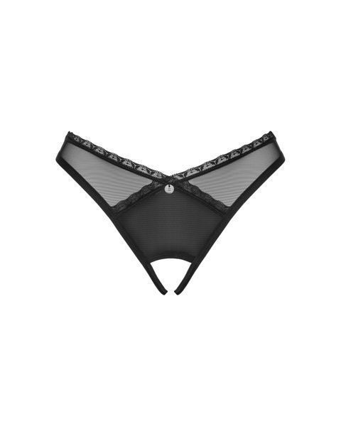 Трусики з доступом Obsessive Latinesa crotchless thong XL/2XL Новинка SO9785 фото