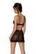 Еротичний пеньюар Passion MARINA CHEMISE, S/M, black SO9724 фото 2